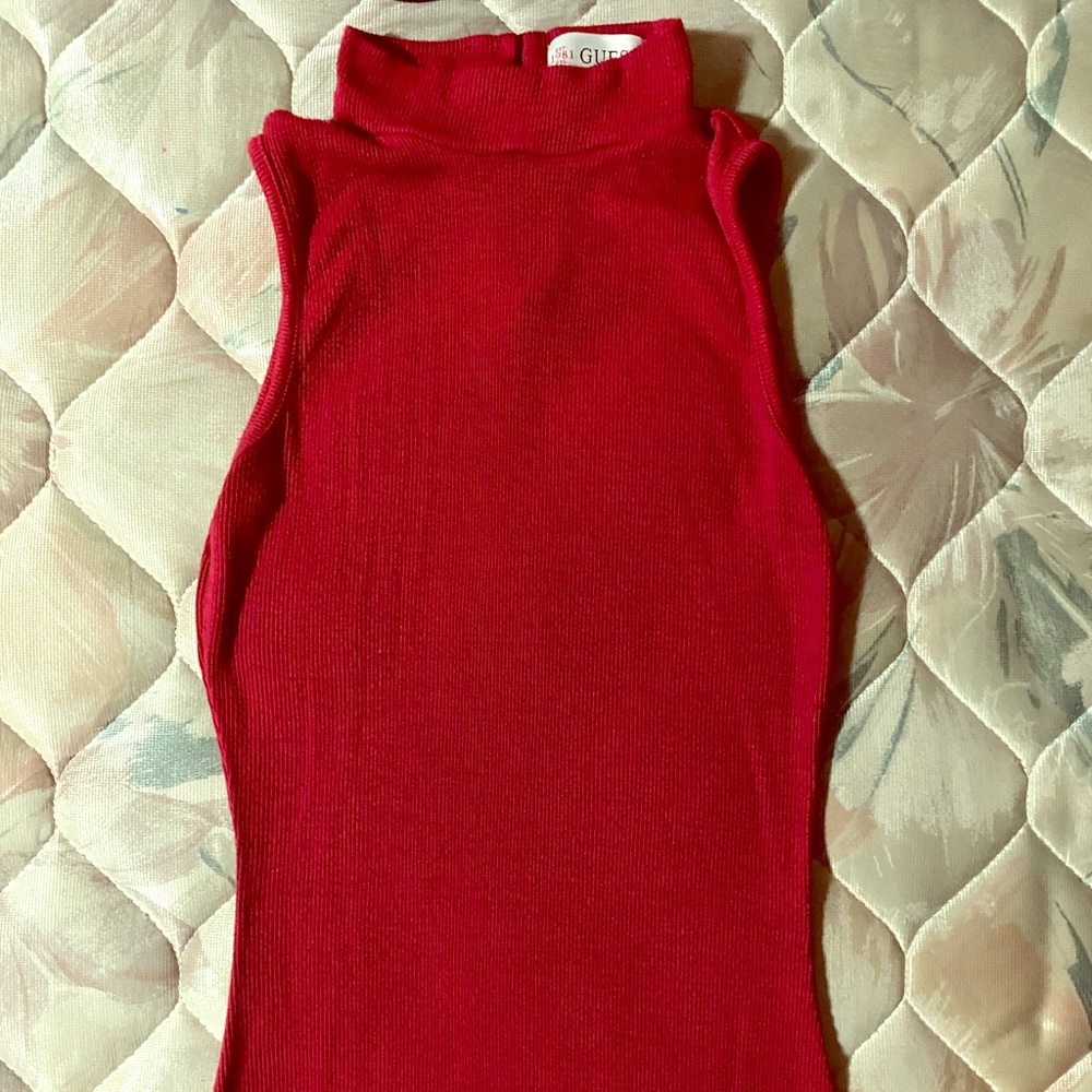 tight fitted red dress !